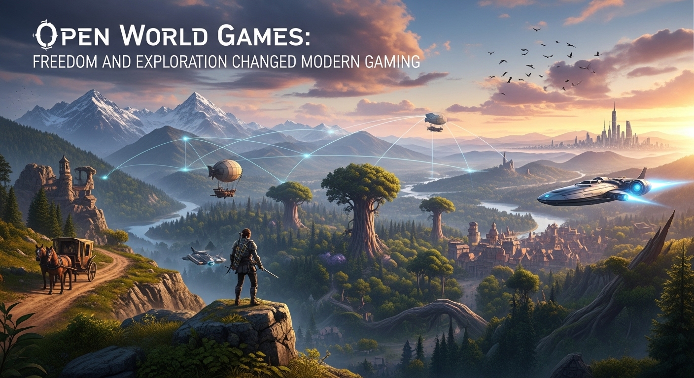 Open World Games: How Freedom and Exploration Changed Modern Gaming